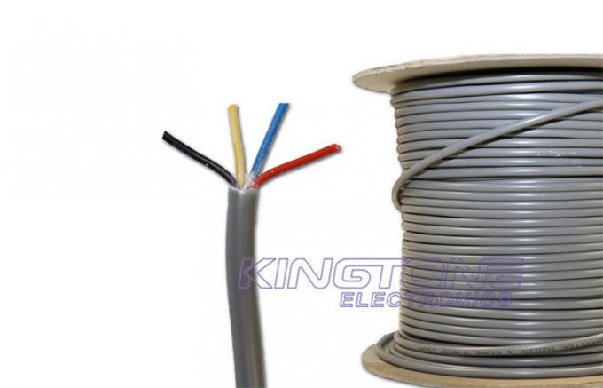 32 Stranded Conductor Mylar Security Cables PVC Jacket, สายเคเบิลก่อสร้าง 1.0mm2
