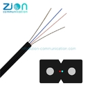 LSZH Bow Type Drop Cable GJXH Steel Wire Strength Member 2.0x3.0