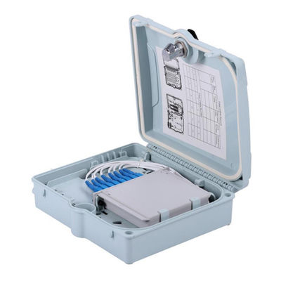 8 Core Fiber Optical Terminal Box with ABS+PC Material and IP55 Protection for Fttx Networks