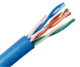 UTP CAT5E Bulk Network Cable 24AWG Copper 350MHz CM Rated PVC for Multimedia