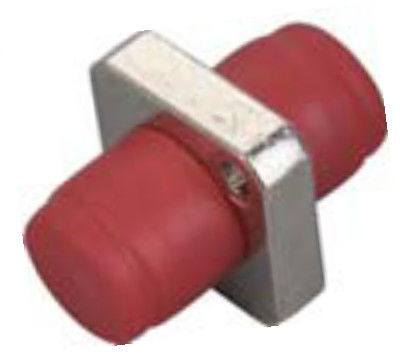 Fiber Optic Adapter FC Adapter with ≤0.2dB Insertion Loss Ceramic or Metal Sleeve and Wide Operating Temperature (-40℃~+85℃)