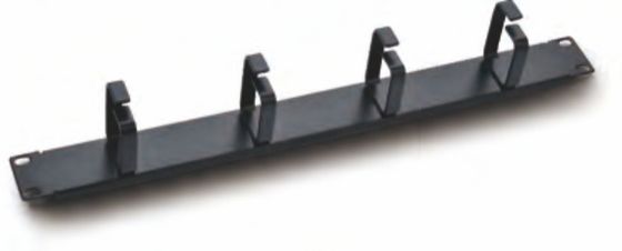 1U/2U Capacity Cable Manager with SPCC Cold Rolled Steel and Black Color for Rack Cable Management in Data Centers