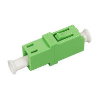 LC APC Fiber Optic Adapter with ≤ 0.2dB Alternating Loss and Ceramic or Metal Sleeve for Wide Temperature Range