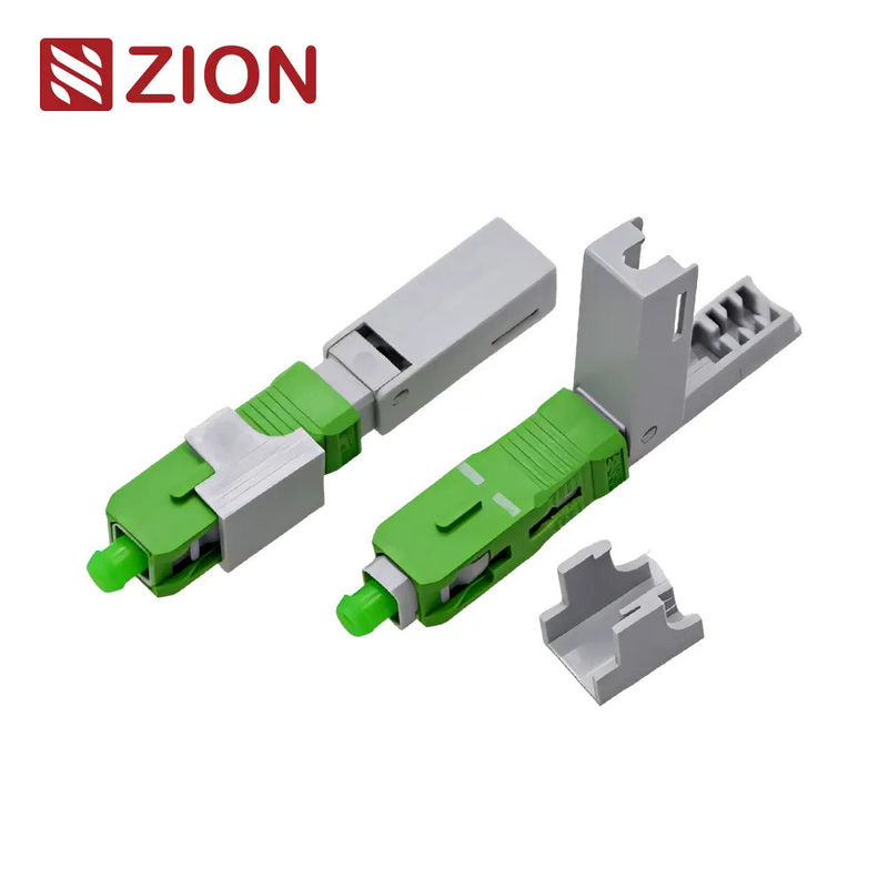 SC APC Fast Connector with Fast Assembly Reusable Design for High Installation Success Rate in FTTH Applications