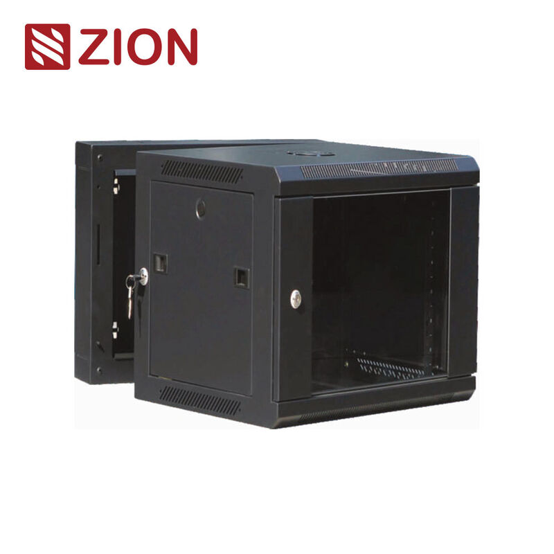 ZWS-A Double Section Wall Cabinet with Swing Frame Access, Double-Section Design, and 180° Glass Front Door