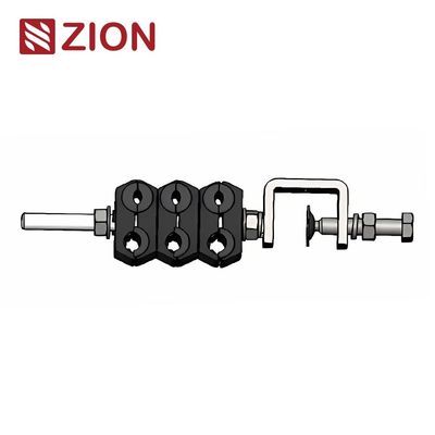 สแตนเลส 304 Feeder Cable Clamp 6 Way adss คาเบลฟิต