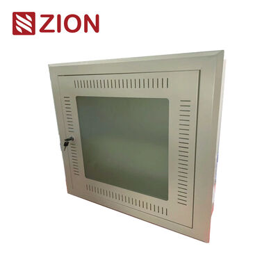 ตู้ติดผนังแบบฝัง ZM พร้อมโครงสร้างยึดผนังแบบฝัง การป้องกัน IP20 และรับน้ำหนักได้ 60 กก. สำหรับการติดตั้ง FTTx